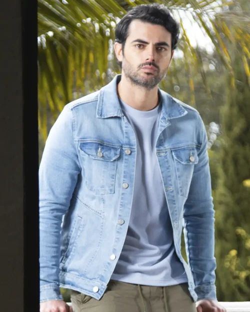 Chaqueta Denim Clasica Slim Italia