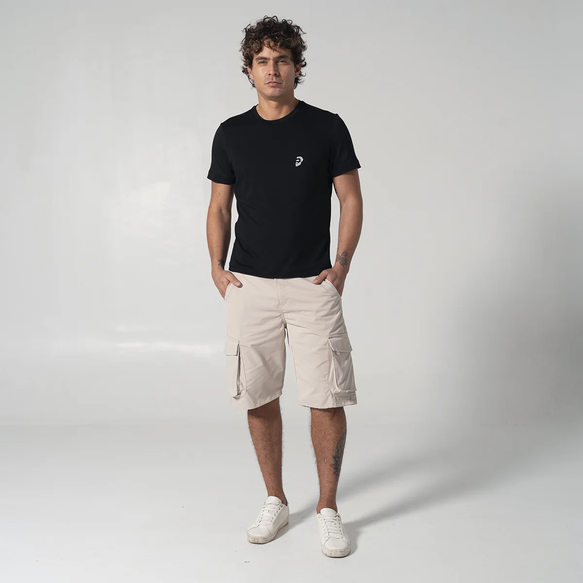 Bermuda Dril Cargo Gacela