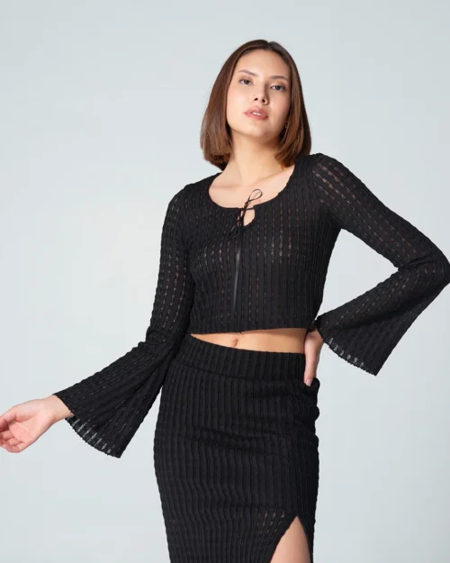 Blusa Crop Slim Dixt