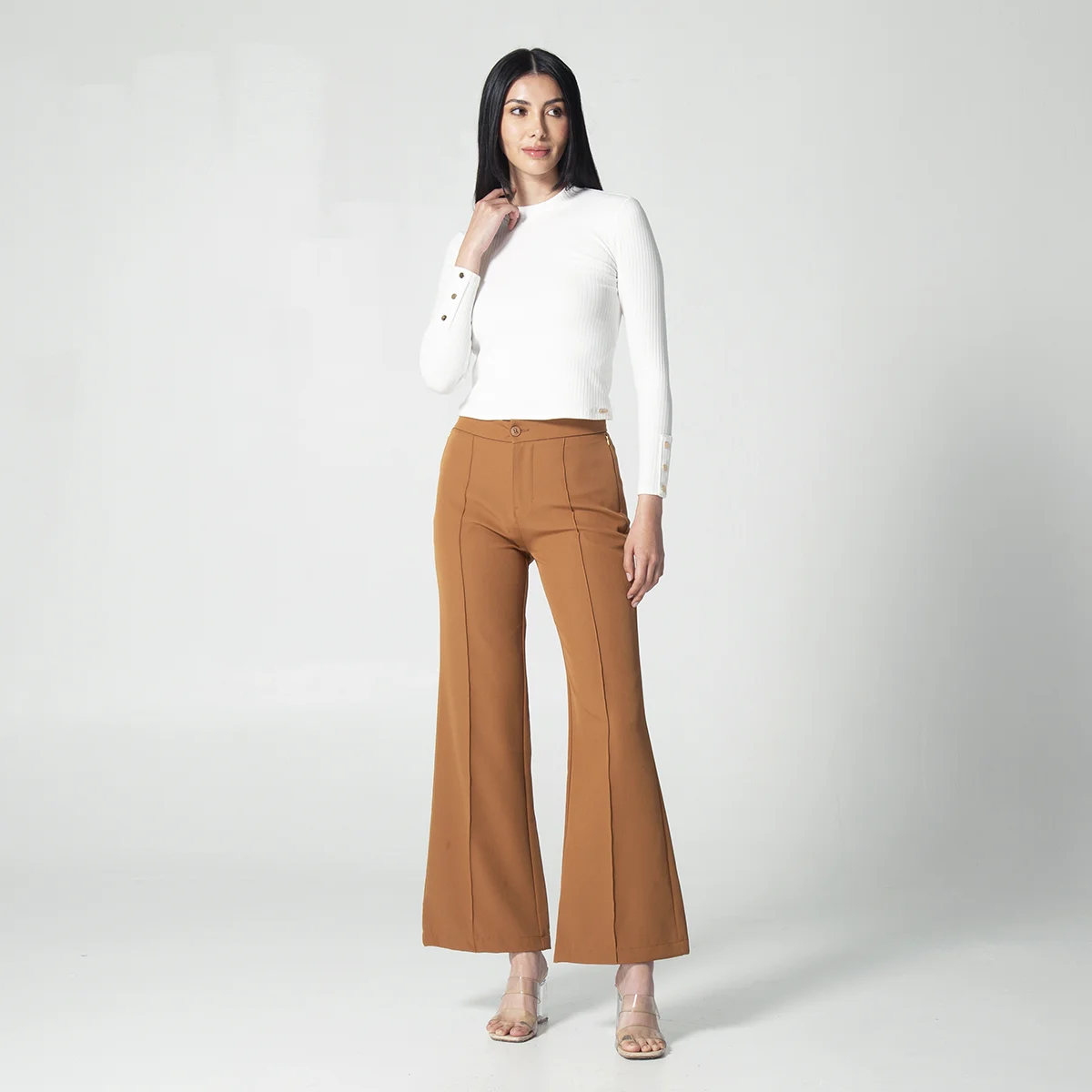 Blusa Cuello Alto Slim Amanda