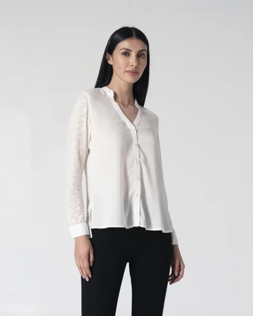 Blusa Formal Regular Yango