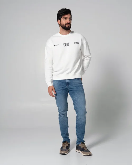 Buzo Regular Cuello Redondo Time