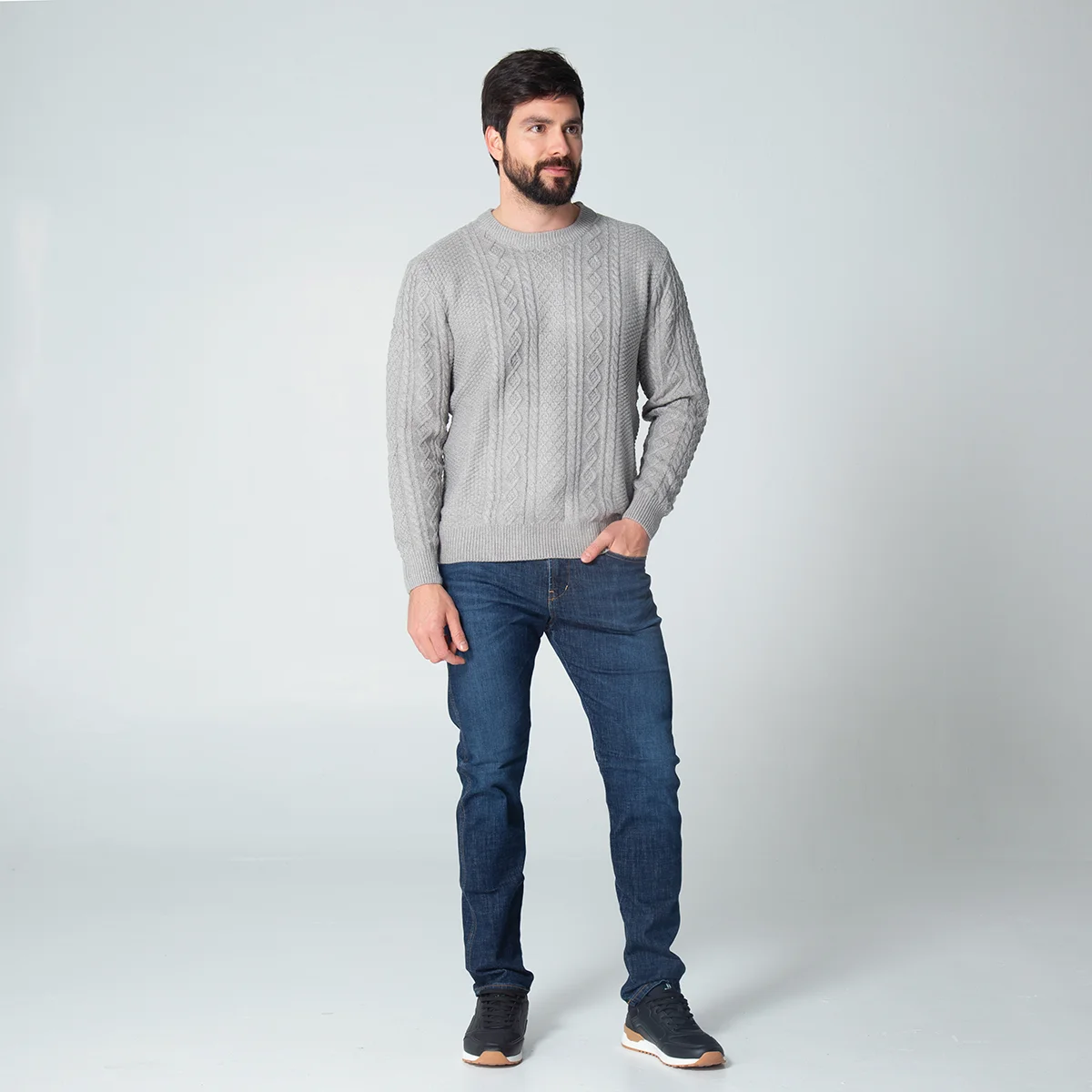 Buzo Tejido Cuello Redondo Peter