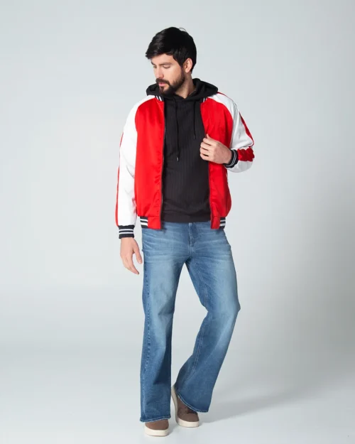 Chaqueta Beisbolera Regular Brand