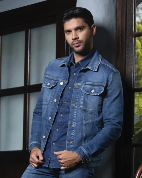 Chaqueta Denim Clasica Regular Italy