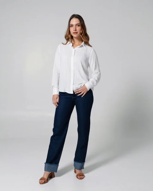 Jean Denim Straight Cuff