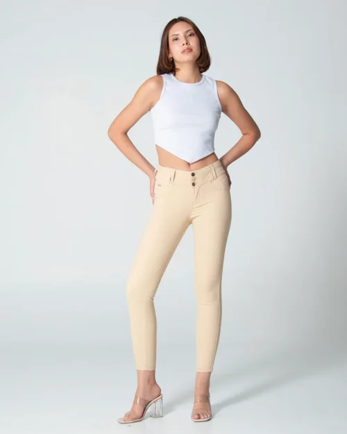 Pantalon Dril Skinny Costell