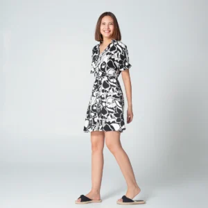 Vestido Corto Estampado Kony