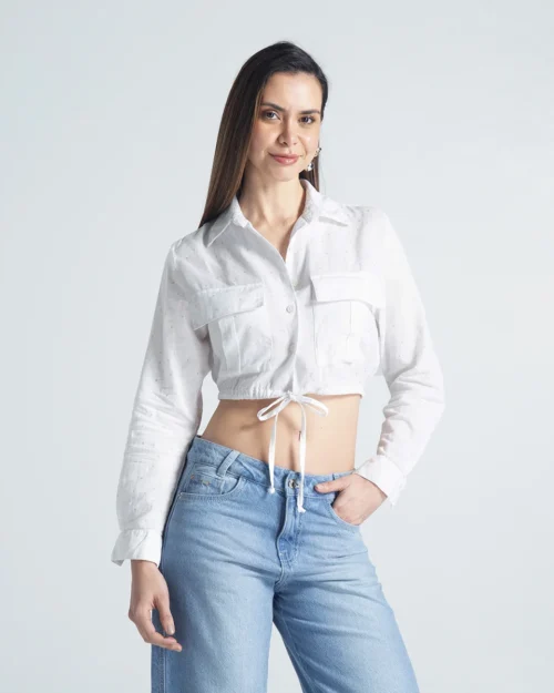 Blusa Manga Larga Slim Emma