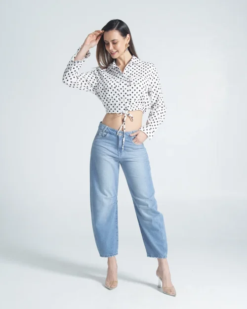Blusa Manga Larga Slim Emma