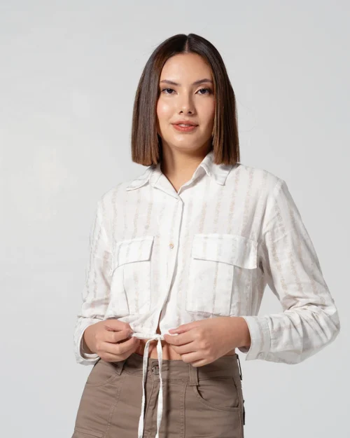 Blusa Manga Larga Slim Emma