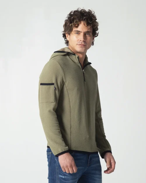 Buzo Con Capota Slim Technical