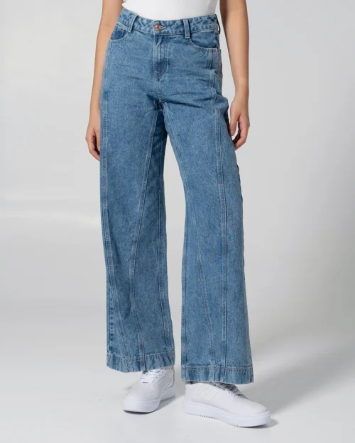 Jean Wide Leg Pepper