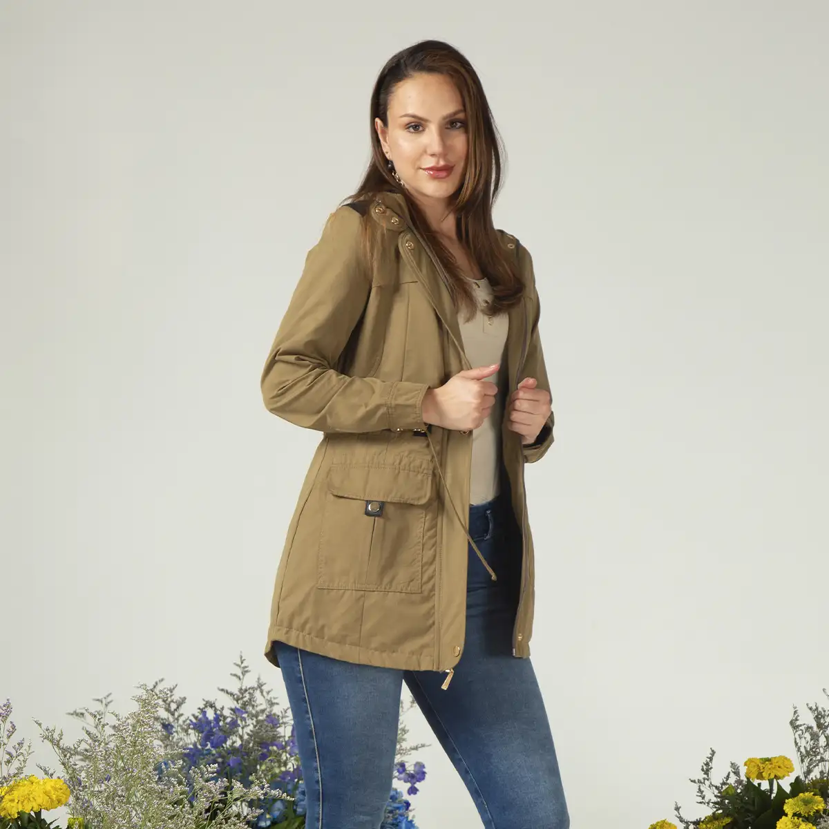 Chaqueta Parka Acolchada Slim Tainyx