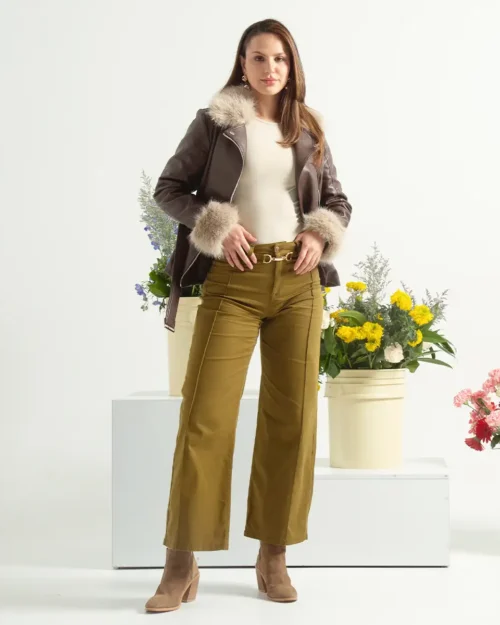 Chaqueta Sintetica Biker Slim Rails