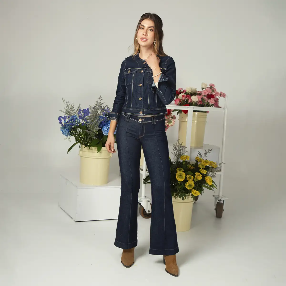 Jean Flare Push-up Belinda