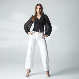 Pantalon Formal Wide Leg Caprin