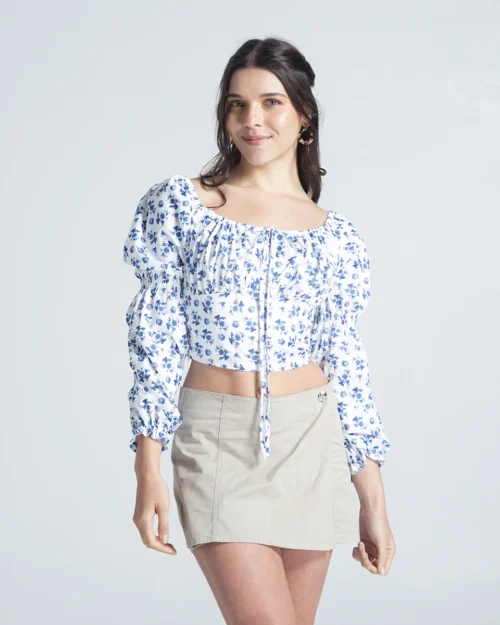 Blusa Crop Slim Izzy