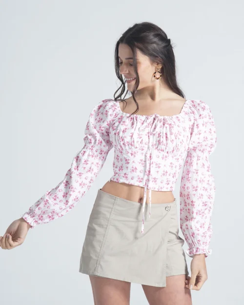 Blusa Crop Slim Izzy