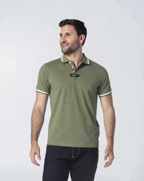 Camiseta Polo Slim Comand