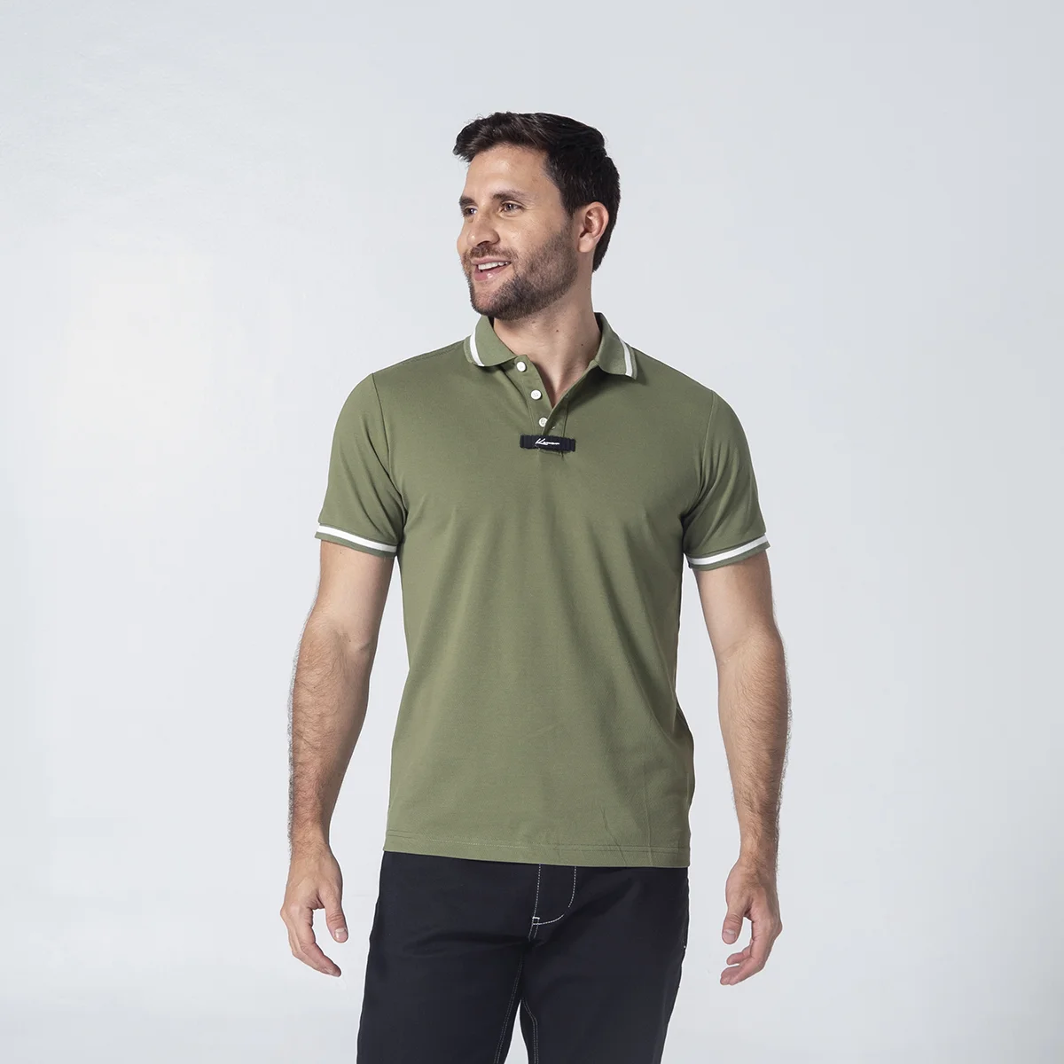 Camiseta Polo Slim Comand