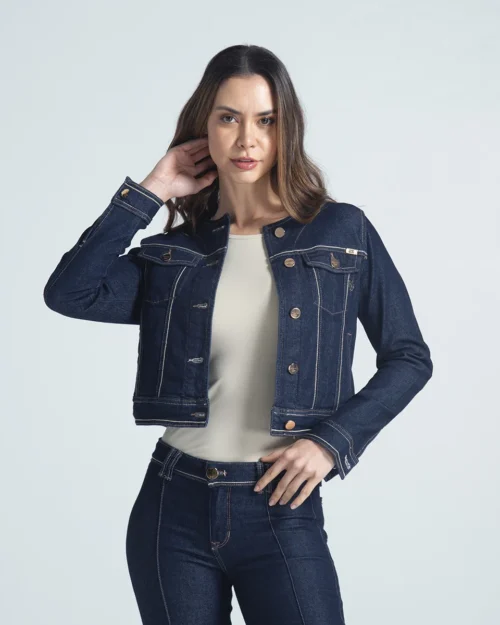 Chaqueta Denim Slim Belinda