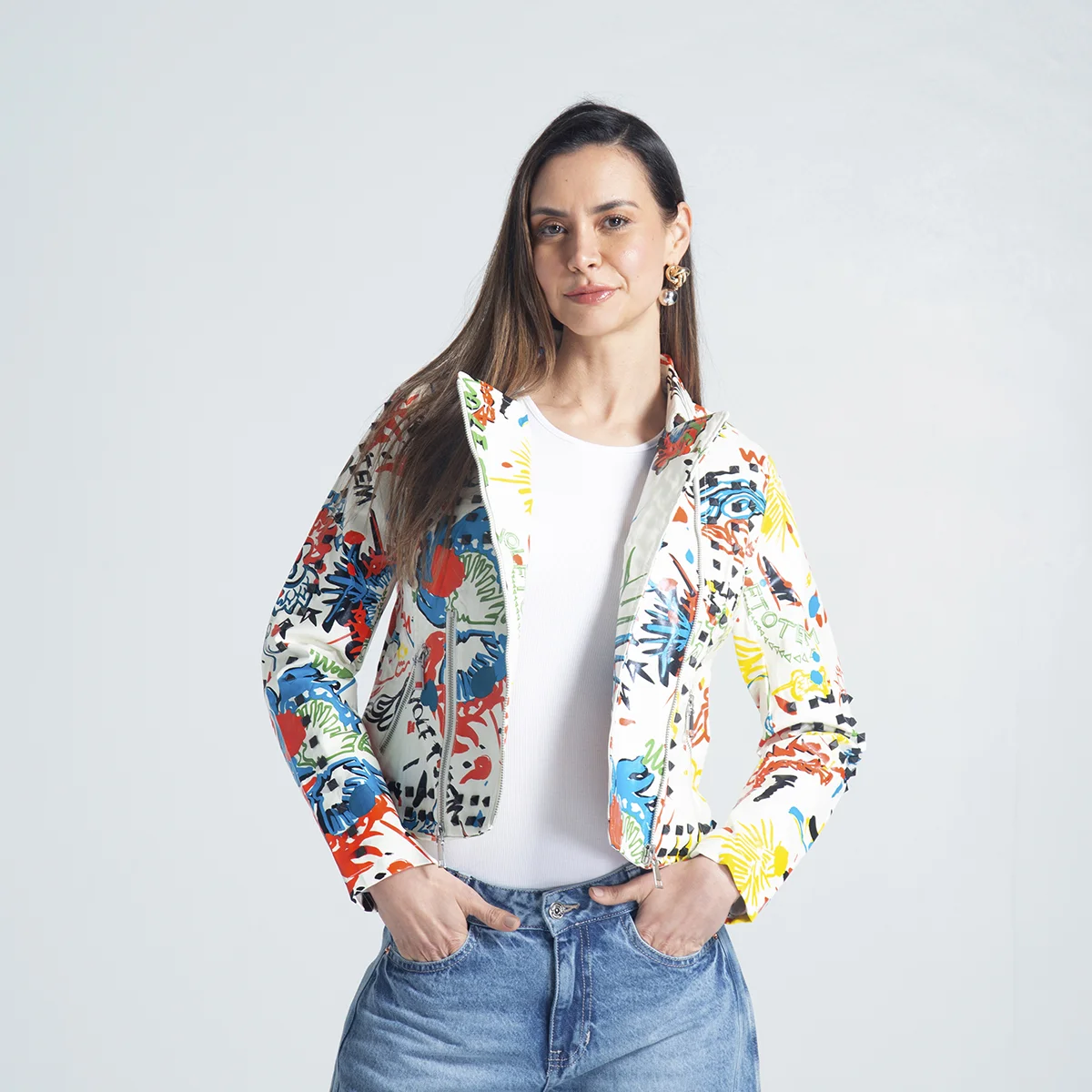 Chaqueta Sintetica Biker Root
