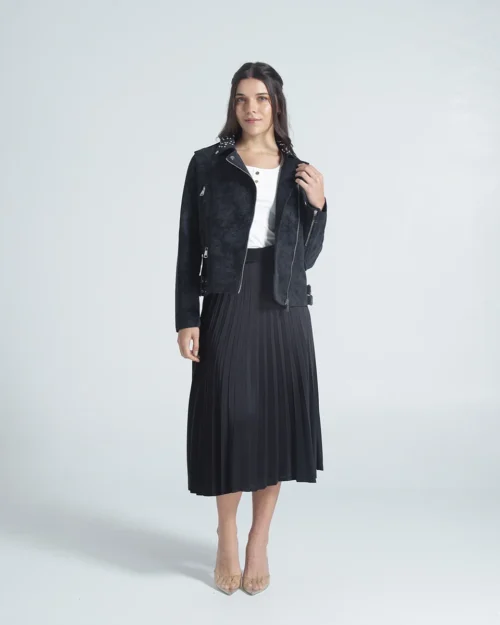 Chaqueta Sintetica Biker Slim Suecia