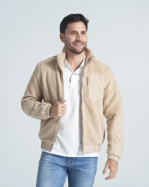 Chaqueta Slim Ovejera Over