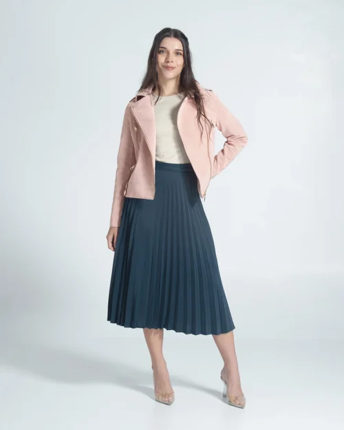 Falda Larga Plisada Anna