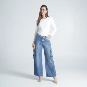 Jean Cargo Wide Leg Penelope