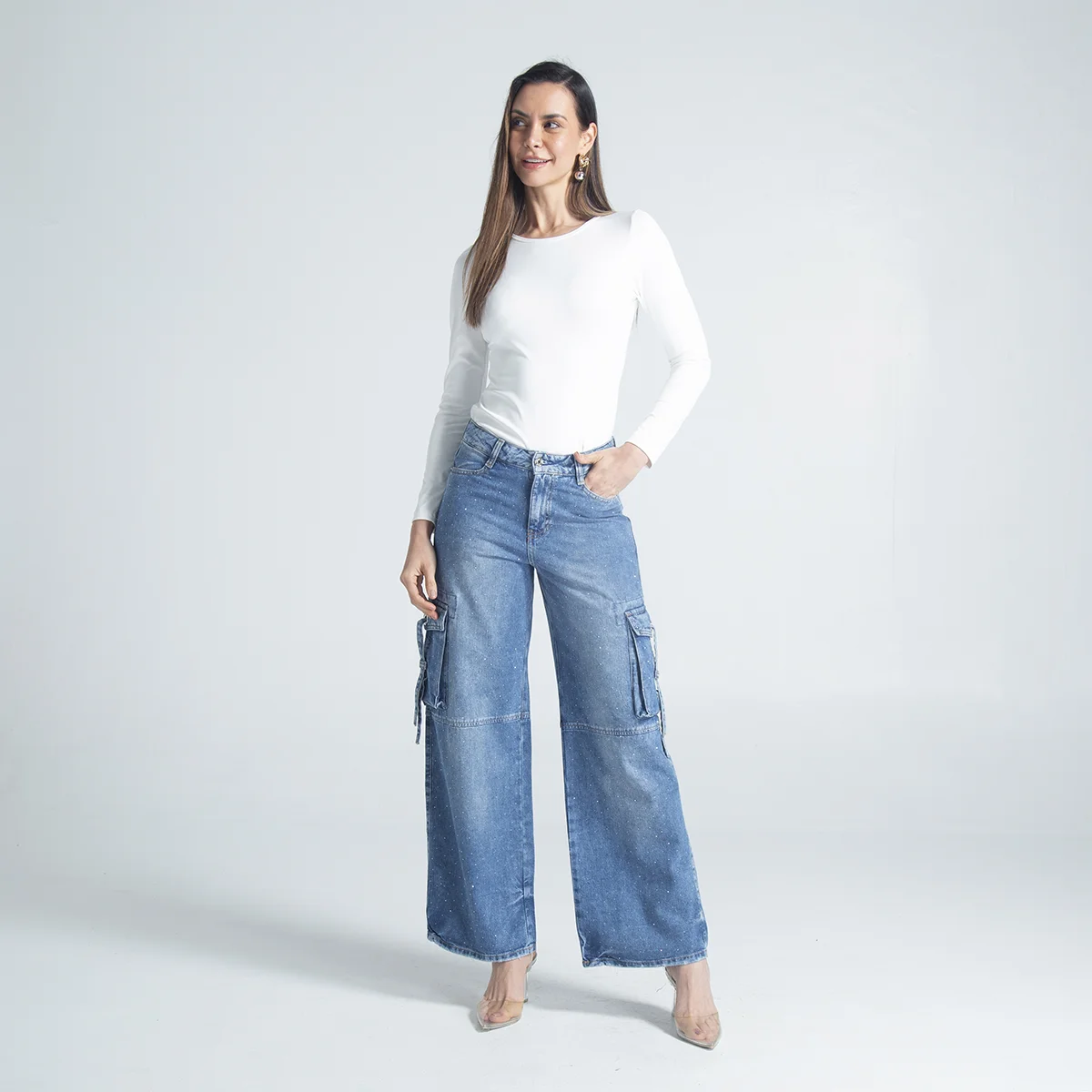 Jean Cargo Wide Leg Penelope