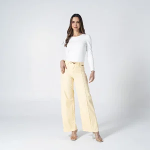 Pantalon Casual Wide Leg Grandx