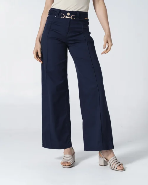Pantalon Casual Wide Leg Grandx