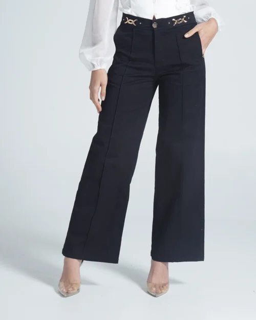 Pantalon Formal Wide Leg Caprin