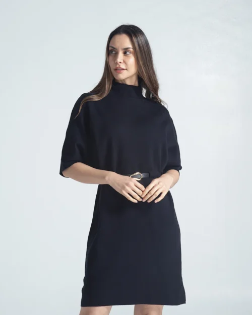 Vestido Cuello Alto Deluxe