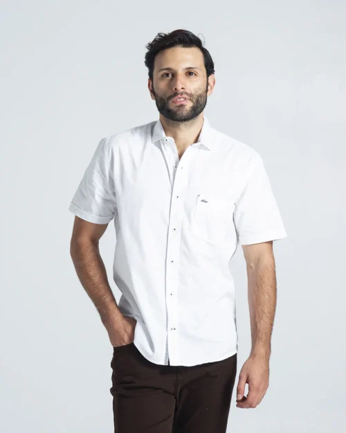 Camisa Casual Manga Corta Minc