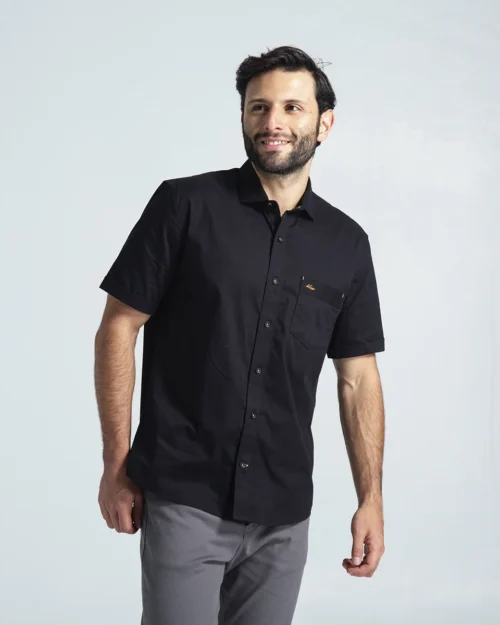 Camisa Casual Manga Corta Minc