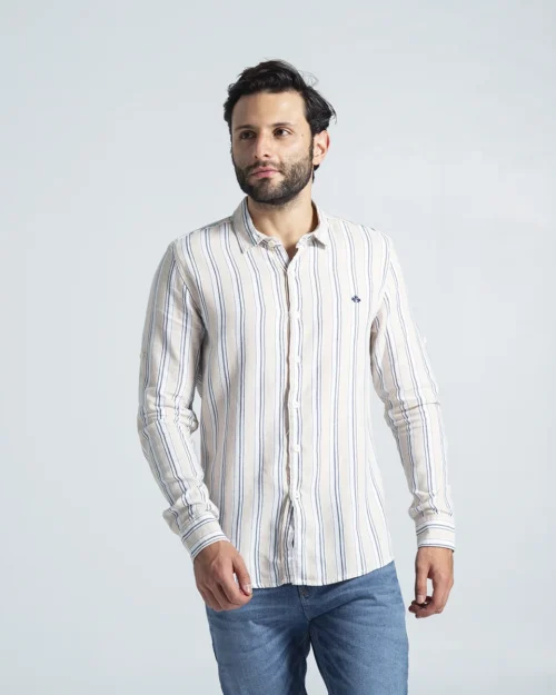 Camisa Manga Larga Slim Fresh