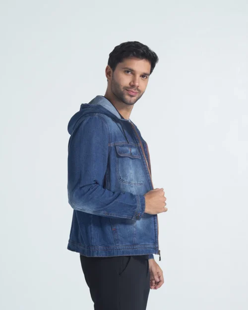 Chaqueta Hoddie Denim Regular Prime