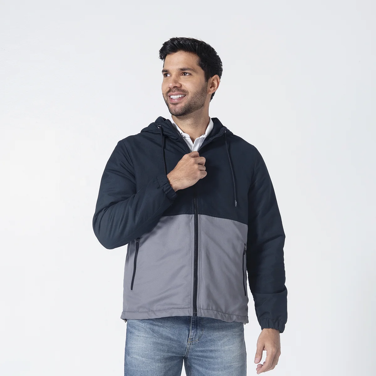 Chaqueta Hoddie Slim Duo