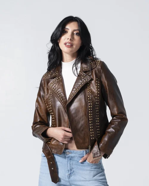 Chaqueta Sintetica Biker Ambared