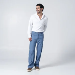 Pantalon Denim Cargo Great