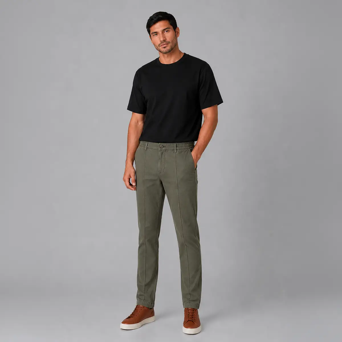 Pantalon Dril Jogger Padd