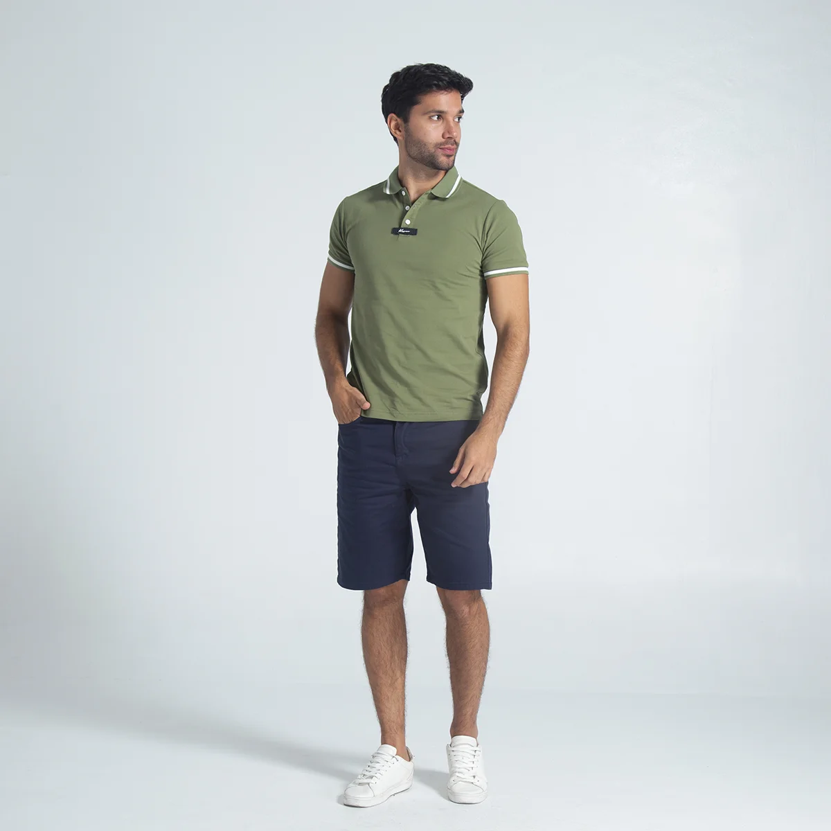 Bermuda Dril Slim Kharl