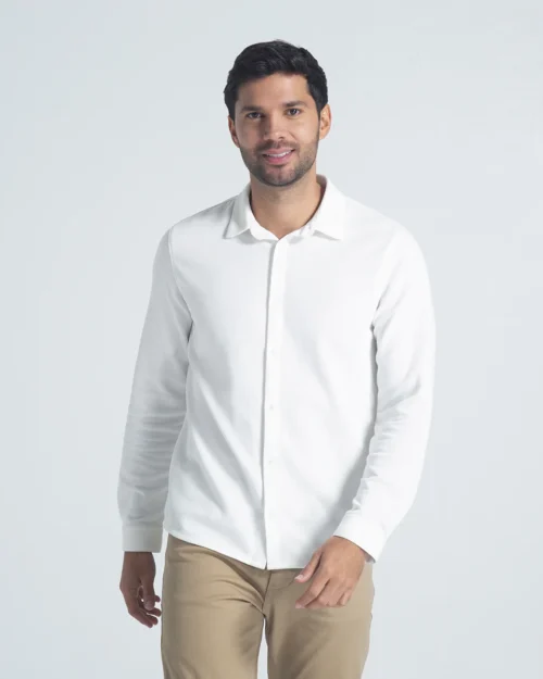 Camisa Manga Larga Slim Fann